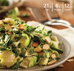 Brussels Sprouts Caesar Salad