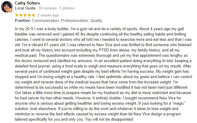 Weight Loss Chandler AZ New Viva MD Weight Loss Patient Testimonial