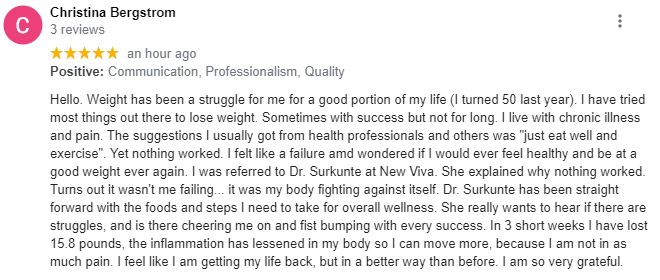 Weight Loss Chandler AZ Patient Testimonial