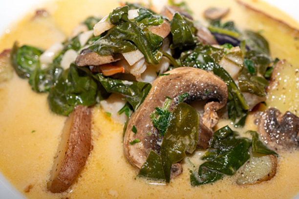 Weight Loss Chandler AZ Creamy Shrimp with Mushroom and Spinach